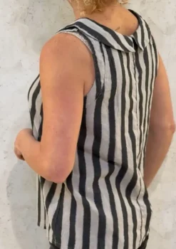 Thing Top Stripe light grey