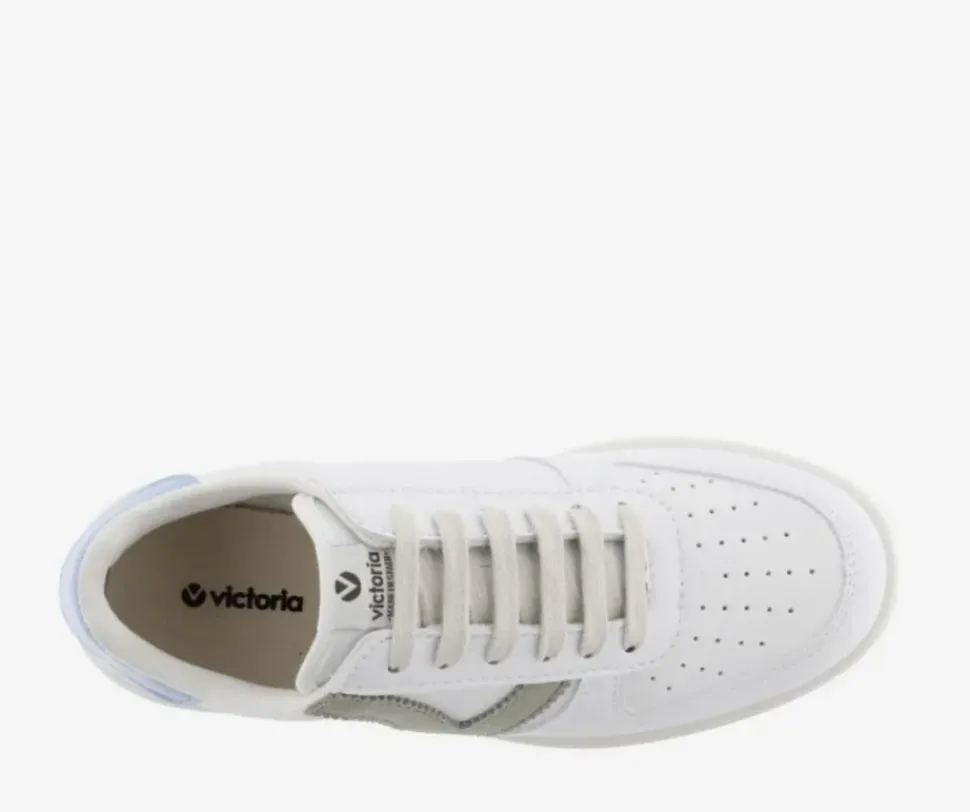 Victoria Madrid Vegan Leather Trainers jade