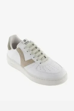 Victoria Madrid Vegan Leather Trainers taupe